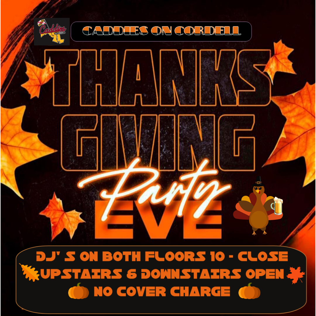 a flyer for a thanksgiving party with a turkey